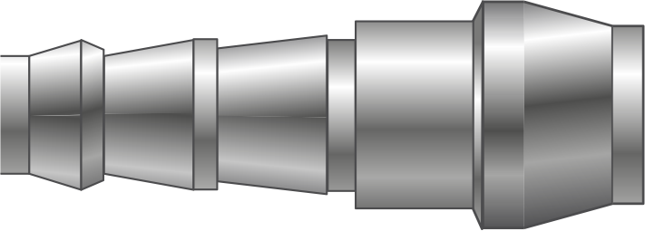 Push-Lok to Port Connector (For Fractional Tube)